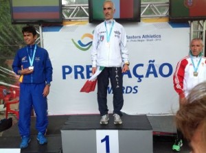 Alfredo Norvello campione del mondo della categoria 45 medaglia d’oro a Porto Alegre
